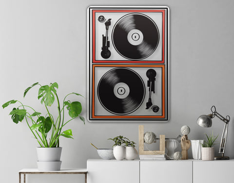 Vinyl Acrylic Poster