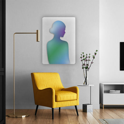 Silhouette of a Woman Acrylic Poster